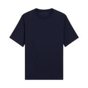 Core Logo T-shirt Korte Mouw Scotch & Soda , Blue , Heren