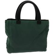 Pre-owned Nylon prada-bags Prada Vintage , Green , Dames