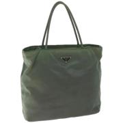 Pre-owned Nylon prada-bags Prada Vintage , Green , Dames