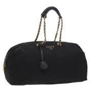 Pre-owned Nylon handbags Prada Vintage , Black , Dames