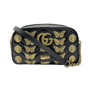 Pre-owned Leather gucci-bags Gucci Vintage , Black , Dames