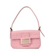 Pre-owned Leather fendi-bags Fendi Vintage , Pink , Dames