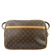 Pre-owned Leather shoulder-bags Louis Vuitton Vintage , Brown , Dames