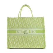Pre-owned Canvas totes Dior Vintage , Green , Dames