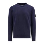 Knitwear Stone Island , Blue , Heren