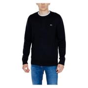 Zwart Gebreid met Lange Mouwen Tommy Jeans , Black , Heren