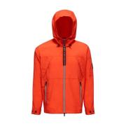 Windjack Stijlvol Modern Oversized Moose Knuckles , Orange , Heren