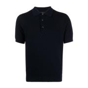 Blauw Casual Polo Shirt Brioni , Blue , Heren