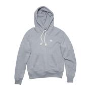 Grijze Hoodie met Logopatch Acne Studios , Gray , Dames