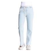 Slim Fit Jeans Blauw Zhrill , Blue , Dames