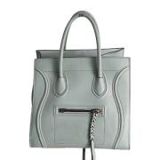 Pre-owned Leather celine-bags Celine Vintage , Gray , Dames