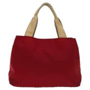 Pre-owned Fabric handbags Burberry Vintage , Red , Dames