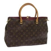 Pre-owned Canvas louis-vuitton-bags Louis Vuitton Vintage , Brown , Da...