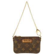 Pre-owned Canvas handbags Louis Vuitton Vintage , Brown , Dames