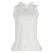 Pre-owned Cotton tops Prada Vintage , White , Dames