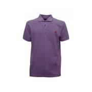 Lila Katoenen Polo Shirt Zeno 01 Peuterey , Purple , Heren