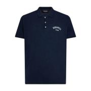 Blauwe T-shirts & Polos voor mannen Dsquared2 , Blue , Heren