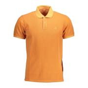 Stijlvol Oranje Poloshirt Gant , Orange , Heren