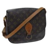 Pre-owned Canvas louis-vuitton-bags Louis Vuitton Vintage , Brown , Da...