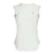 Witte Top Elegante Stijl The Attico , White , Dames