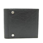 Pre-owned Leather wallets Balenciaga Vintage , Black , Dames