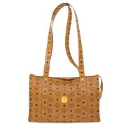 Pre-owned Fabric shoulder-bags MCM Pre-owned , Brown , Dames