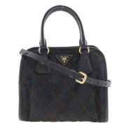 Pre-owned Fabric prada-bags Prada Vintage , Black , Dames