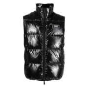 Zwarte Gilet Vest voor Mannen Dsquared2 , Black , Heren