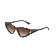 Bruin Gradient Frame Zonnebril Jimmy Choo , Brown , Unisex