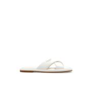 Slippers met logo Kate Spade , Beige , Dames