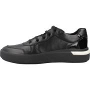 Stijlvolle Sneakers voor Vrouwen Geox , Black , Dames