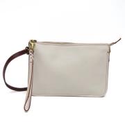 Pre-owned Leather shoulder-bags Coach Pre-owned , White , Dames