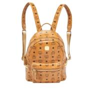 Pre-owned Leather backpacks MCM Pre-owned , Brown , Dames