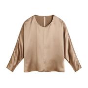 Elegante Zwarte Jurk By Herenne Birger , Beige , Dames