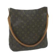 Pre-owned Canvas louis-vuitton-bags Louis Vuitton Vintage , Brown , Da...