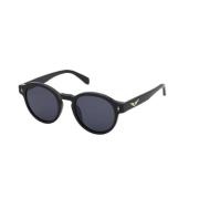 Zwarte Rook Zonnebril Shiny Black Zadig & Voltaire , Black , Unisex