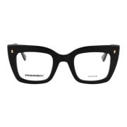 Stijlvolle Optische Bril D2 0099 Dsquared2 , Black , Dames