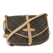 Pre-owned Canvas louis-vuitton-bags Louis Vuitton Vintage , Brown , Da...