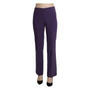 Paarse Rechte Jurkbroek Bencivenga , Purple , Dames