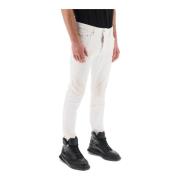 Verfspat Skater Jeans Dsquared2 , White , Heren