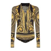 Gestreepte bodysuit Versace , Multicolor , Dames