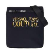 Zwarte tassen voor stijlvolle fashionista's Versace Jeans Couture , Bl...