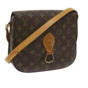 Pre-owned Canvas louis-vuitton-bags Louis Vuitton Vintage , Brown , Da...