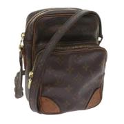 Pre-owned Canvas louis-vuitton-bags Louis Vuitton Vintage , Brown , Da...