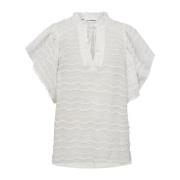 Feminine Frill Top Blouse Co'Couture , White , Dames