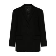 Wollen Blazer Anine Bing , Black , Dames