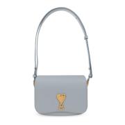 Schoudertas met logo Ami Paris , Gray , Unisex