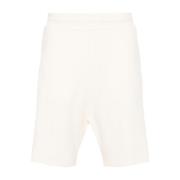 Natuurlijke Band Marino Bermuda Shorts Golden Goose , White , Heren