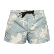 Zwembroek met 'Barocco Sea' patroon Versace , Multicolor , Heren