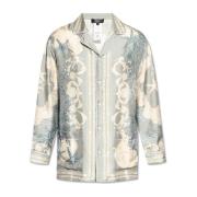 Zijden pyjamashirt Versace , Multicolor , Heren